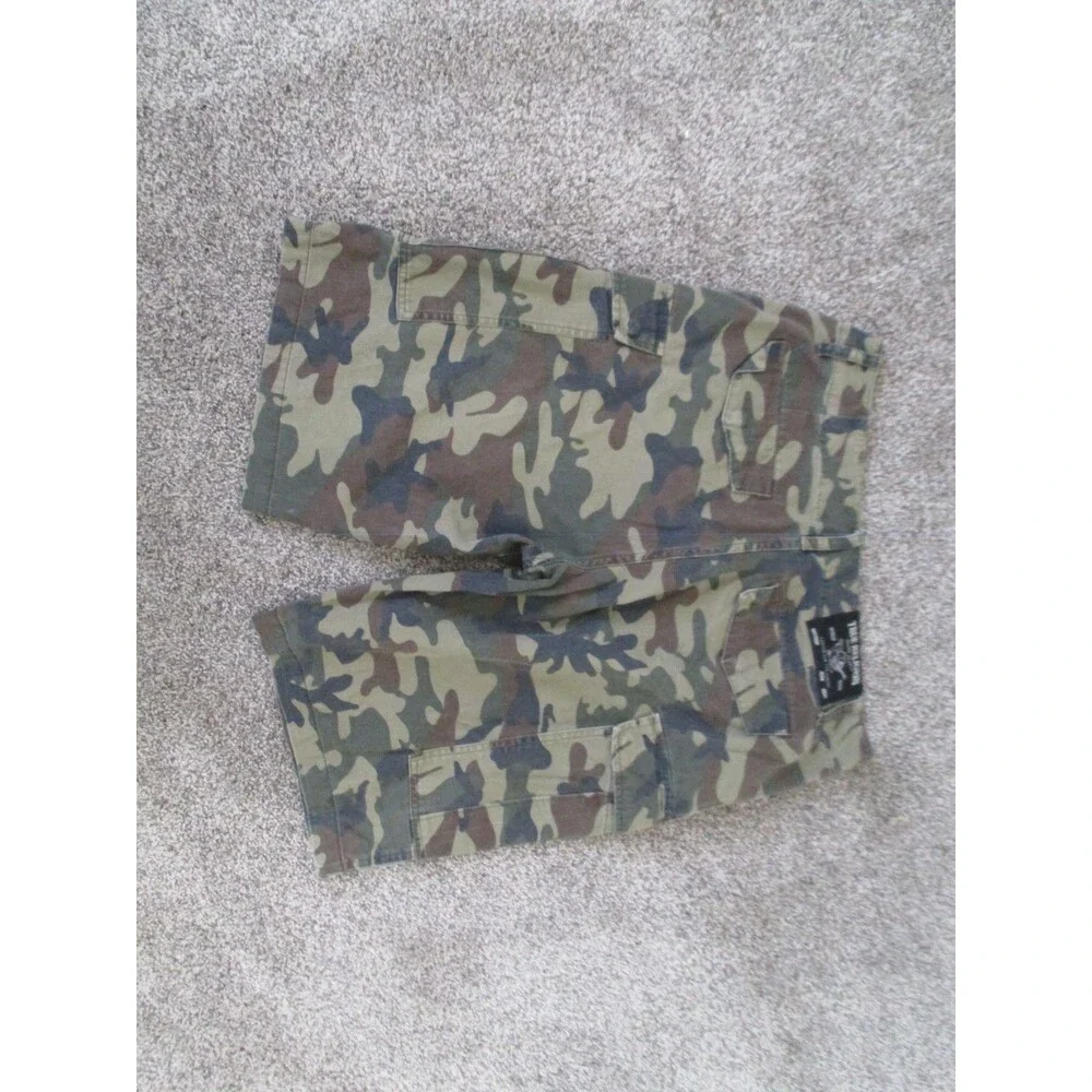 True Religion Camo Cargo Shorts 33 11